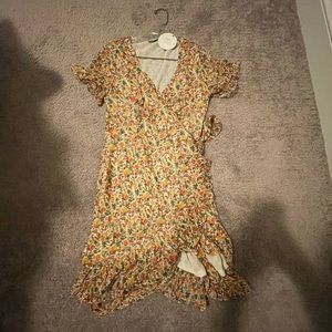 Summer wrap dress